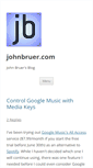 Mobile Screenshot of johnbruer.com